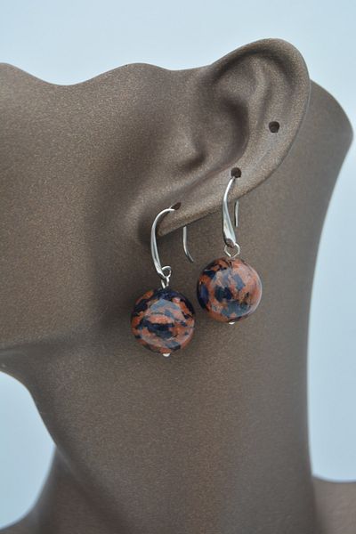 Stoneage 12mm Starstone Earrings