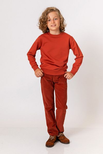 incity Boy's Cinnamon Velvet Pants