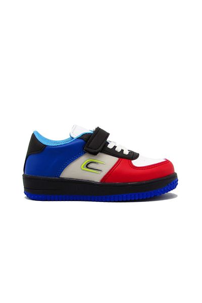 I COOL Arsln-A20221P Unisex Sports - White/Red, Velcro Rubber Tied