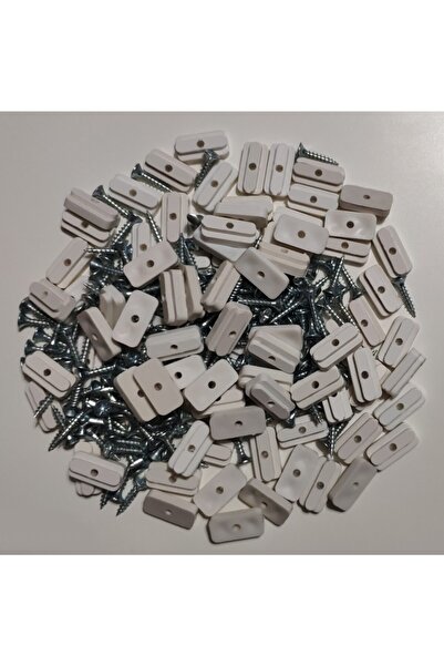 İpeksi Stor, Zebra, Jaluzi Ve Dikey Perde Korniş Üstü Montaj Aparatı 10 Lu Set