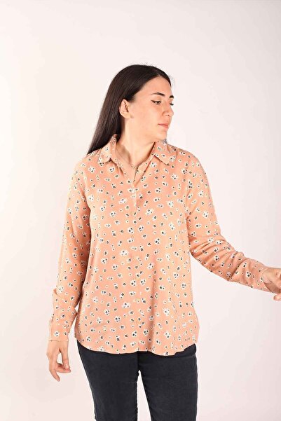 Blues Outlet Γυναικείο πουκάμισο με μακρυμάνικο σχέδιο