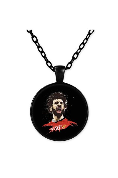 astak محمد صلاح سلسلة سوداء قلادة Bll352