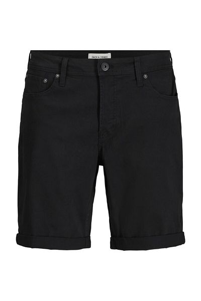 Jack & Jones Ανδρικό μαύρο σορτς12165892-Μαύρο