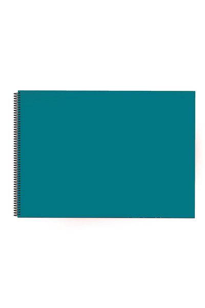 Gıpta Picture Book 35x50 25 Sheets Spiral Plastic Cover 1773 Turquoise
