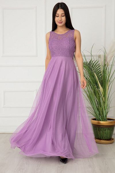 PULLIMM Metiy 3380-4 Rochie din dantela si sifon