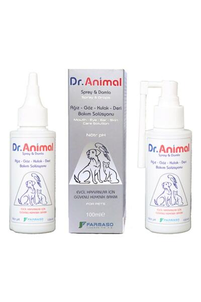 Dr. Animal Dr Animal Ağız, Göz, Kulak, Deri Bakım Losyonu Ve Dezenfektan 100ml