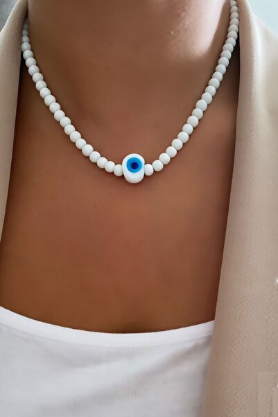 Clare's Store Cam Nazar Boncuklu Kolye