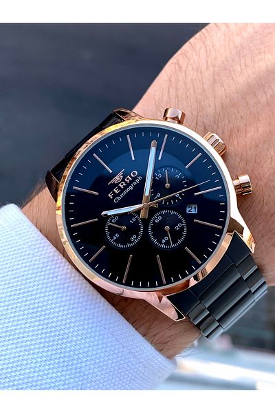 FERRO Original Men's Watch + Bracelet Gift