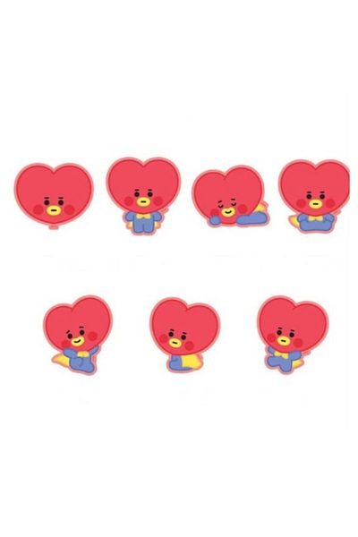 Kpop Dünyasi Bts Bt21 Member Sticker Tata