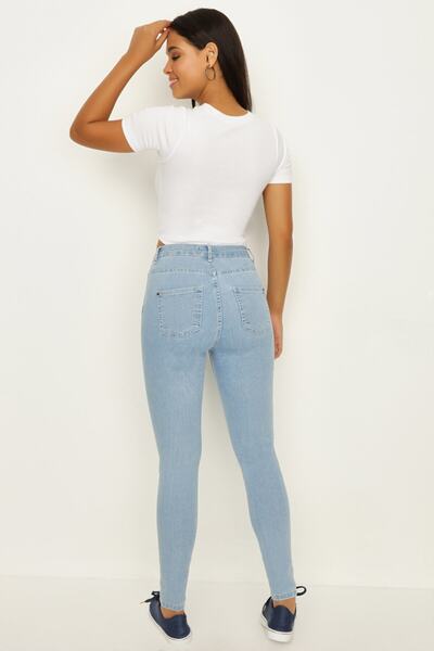 Select Moda Жіночі сині джинси-скінні