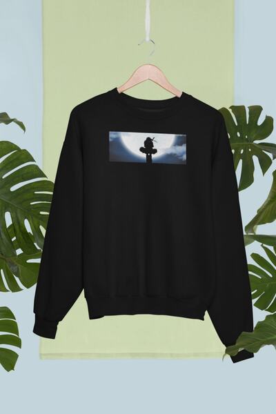 FUWEAR Hanorac unisex supradimensionat cu design Naruto - 100% bumbac