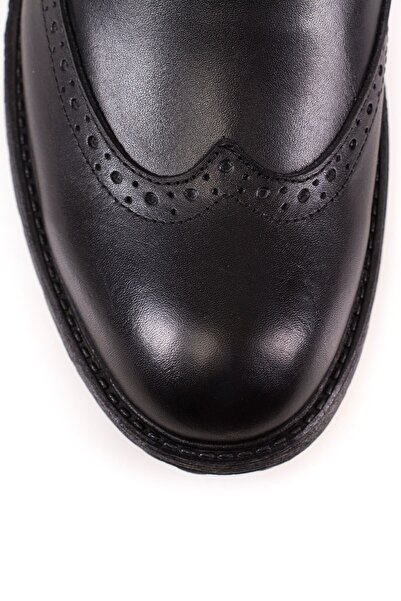 depderi Κλασικό μποτάκι από γνήσιο δέρμα και γούνα