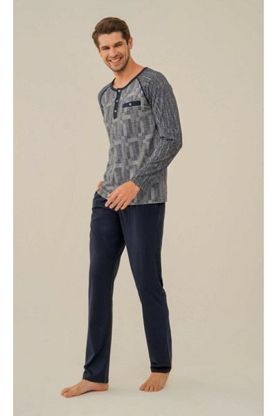 Feyza Ανδρικό κοστούμι πιτζάμα Oversize 4101
