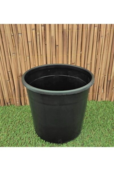 Asenya Üretim Saksısı 5 Adet 12 Lt 26x26 Cm Plastik Saksı Siyah Üretim Saksı ...