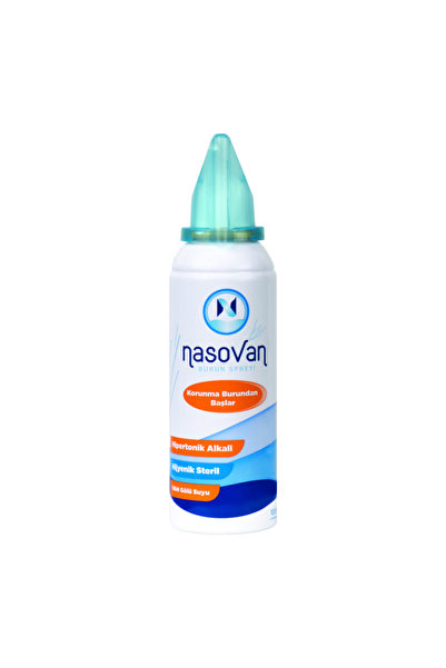 NASOVAN Alkali, Ve Antiviral Etkili Doz Ayarlı Burun Spreyi 100 Ml