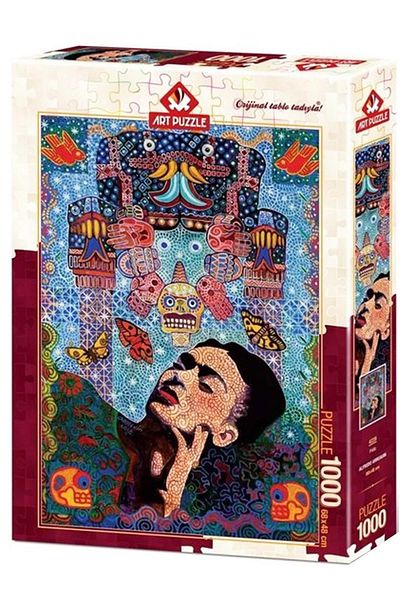 Art Puzzle Brand: 4228 Art Puzzle Frida 1000 Piece Puzzle