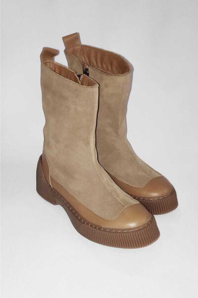 MaisonStanbul Kadın Süet Bootie