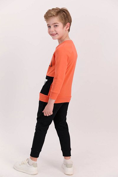 ROLY POLY 2544 Start Orange Boy's Pajama Set