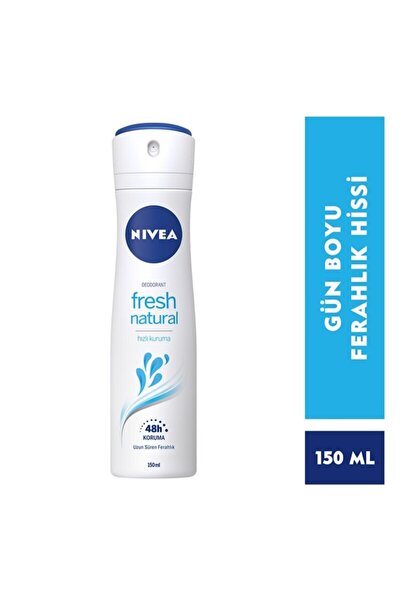 NIVEA Deodorant Sprey 150 ml Fresh Natural Kadın