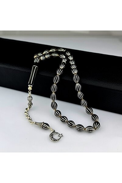 Tesbihsepetim 925 Ayar Gümüş Torna Işçilikli 12 Yarma Karpuz Dilim Erzurum Ol...