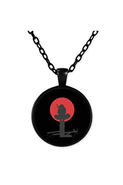 astak ساسكي ناروتو قلادة سلسلة سوداء Bll372