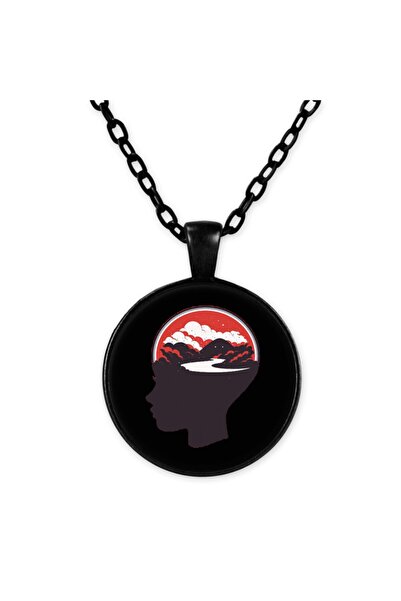 astak فكرة قلادة سلسلة سوداء Bll330