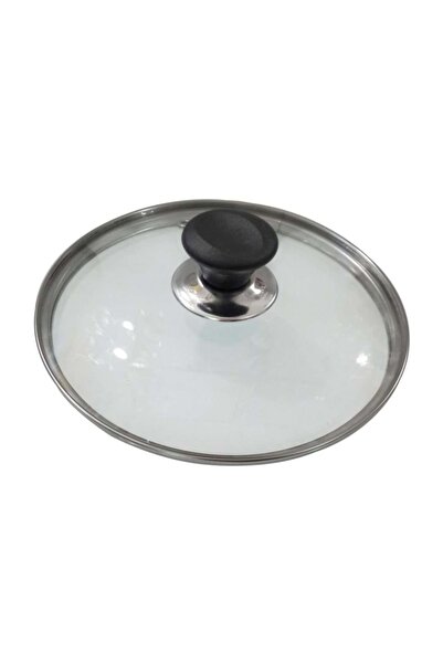 Doğuş Mutfak Ermiya Cam Kapak Yedek Tencere Tava Kapağı 28 Cm