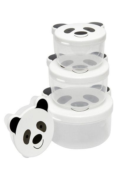 RoseRoi 4-Piece Figured Storage Container Lunch Box