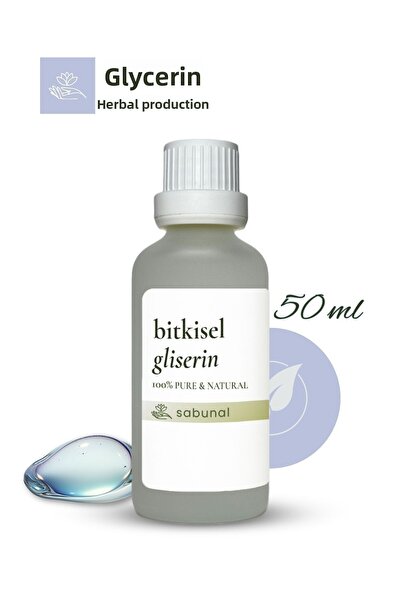 sabunal Glycerin 50 ml - Highly Moisturizing Anti-Wrinkle Herbal Production o...