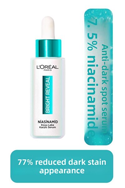 L'Oreal Paris مصل برايت ريفيل لحب الشباب والشمس وتهدئة البشرة والتوازن - 30 م...