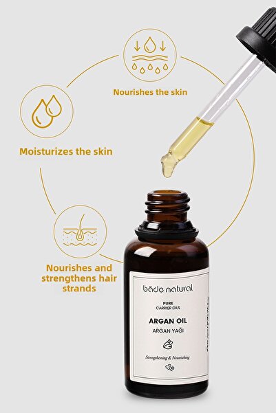 Bade Natural Argan Oil Cold Pressed 100% Pure 30 ml