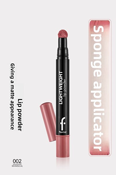 Flormar Lightweight Matte Lip Powder (PINK) - Lightweight Lip Powder - 002 Wh...