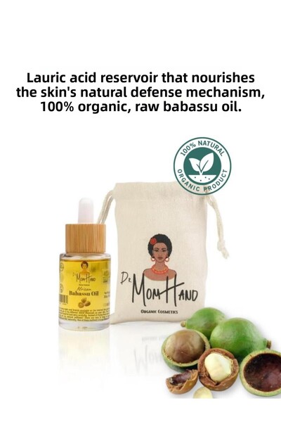 Dr. Mom Hand زيت باباسو 30 مل - نقي وعضوي 100%