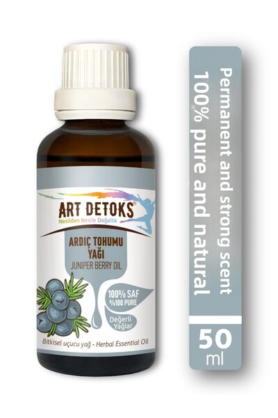 Art Detoks زيت بذور العرعر 50 مل - نقي وطبيعي 100%
