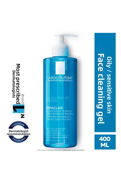 La Roche Posay جل إيفاكلار 400 مل - منظف البشرة والوجه، مستحضرات التجميل
