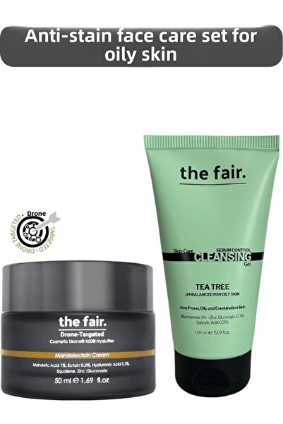 the fair. مجموعة العناية بالوجه المضادة للعيوب للبشرة الدهنية - العرض