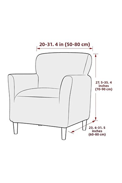 intil Seat Cover Armchair Cover Single Person Armchair Pomegranate Pattern Elastic Washable 1Pcs Sofa Cover