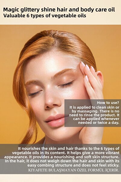 Reshell 100 ml Radiance Hair and Body Care Oil