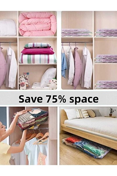 Vi Caro 55*90cm Vacuum Storage Bag Quilt Suitcase and Wardrobe Organizer
