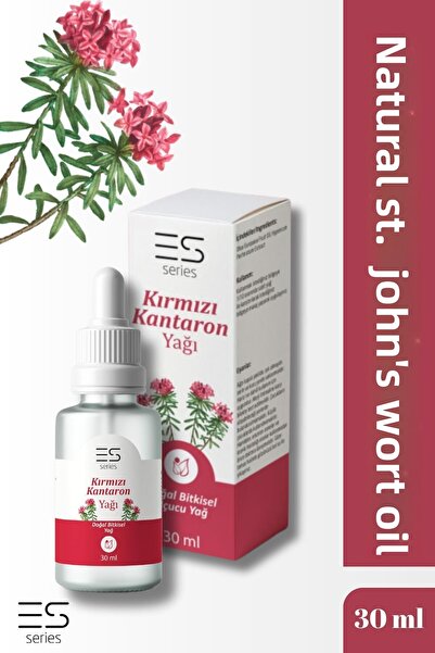 Es Series 30 مل زيت نبتة سانت جون العشبي الطبيعي الأحمر