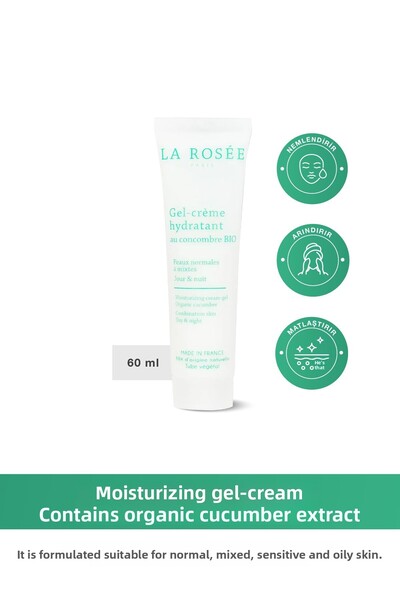 La Rosee Paris كريم جل مرطب بخلاصة الخيار العضوي - 60 مل