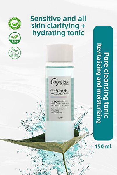 raxeria منشط منظف ومرطب للمسام - منشط منقي + مرطب