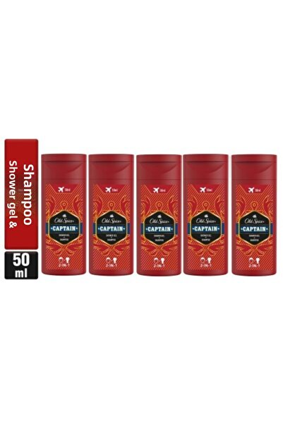 Old Spice Captain Shower Gel & Shampoo 50 Ml