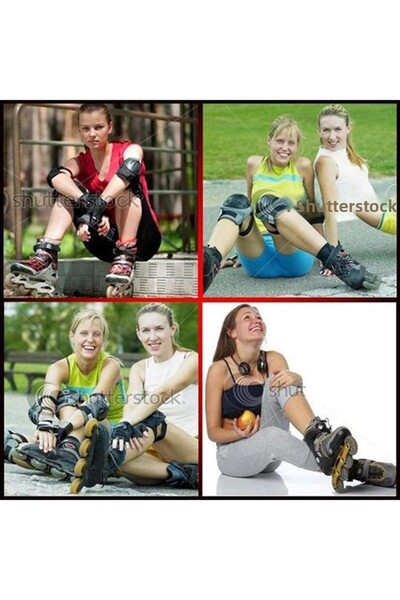 BUSSO SX-100 Black Aluminum Fitness Skate - Single Row, Inline Design, Have Brake 4