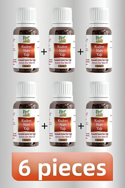 Bio Vitals 6 قطع من زيت الرمان القوي - 20 مل