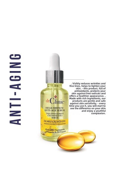 Dr. Clinic سيروم تجديد البشرة بزهرة الخلود هيليكريسوم 30 مل