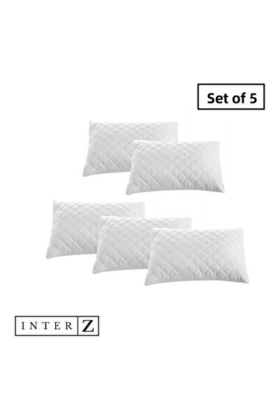 MELONIE Set 5 Protectoare de perne, Saltele de perna matlasate cu insertie, 5...