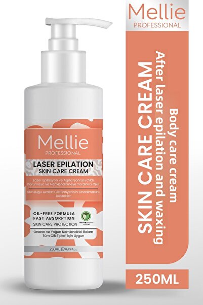 Mellie Professional كريم العناية المضاد للعيوب والتهيج بعد إزالة الشعر بالليز...