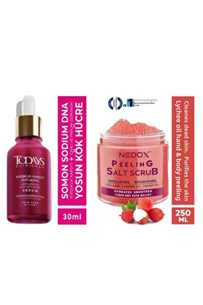 TODAYS CLİNİCALS Todays Clinicals - سلمون + نيدوكس ليتشي (زيت ليتشي) مغذي ومن...