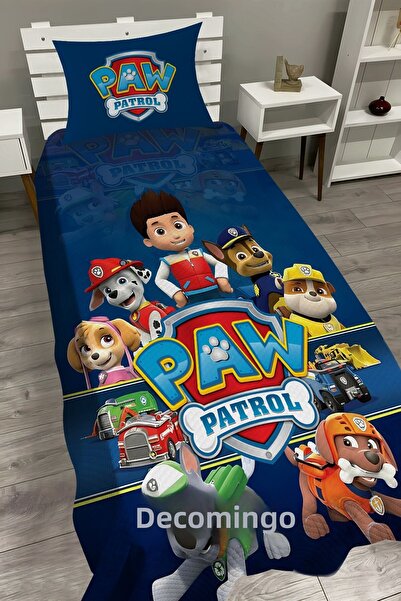 dekomingo Dark Blue Paw Patrol Baby and Children's Room Pi̇ke Set